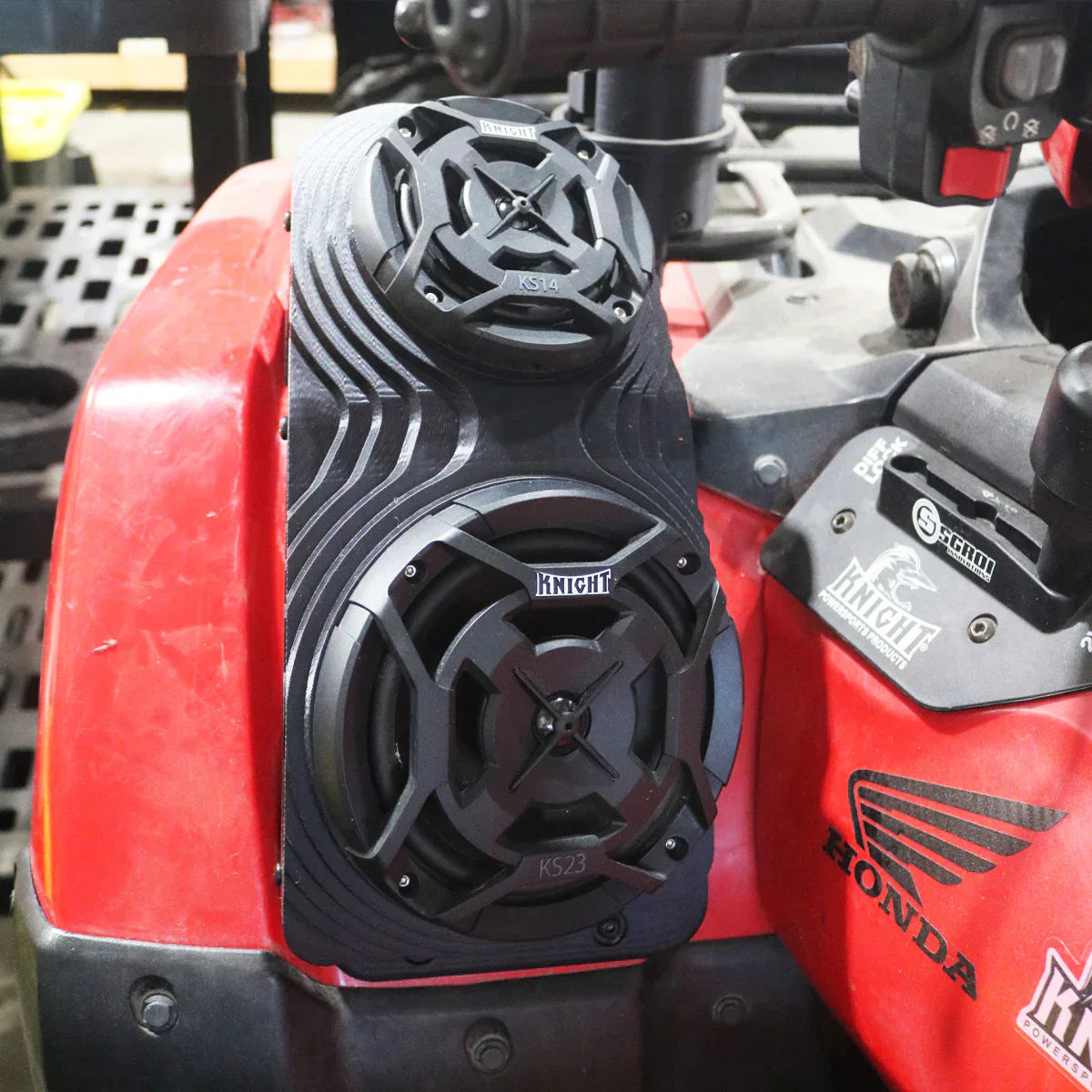 Knight Atv Fender Speakers