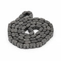 Black and white patterned object resembling a snake on a transparent background