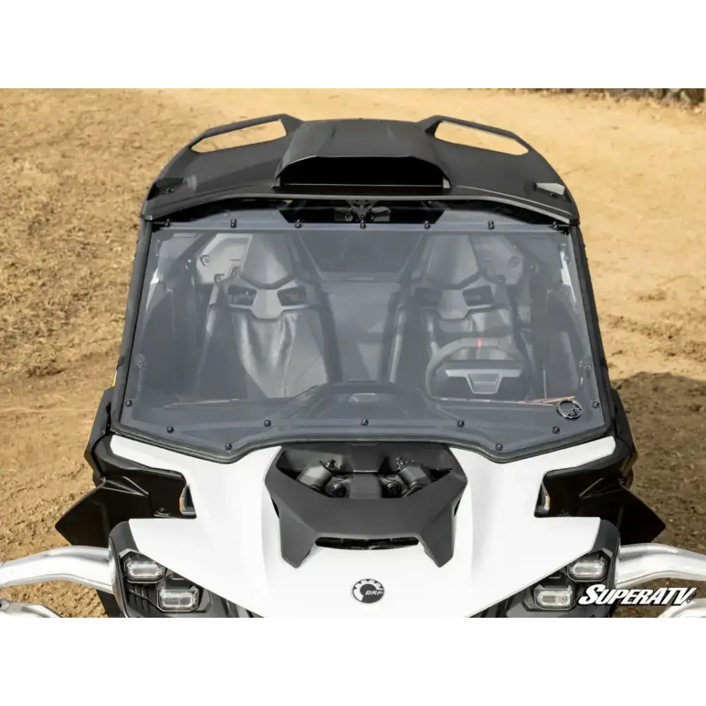 CAN-AM MAVERICK R UTV WINDSCREEN POLYCARBONATE SuperAtv - WINDSCREEN POLYCARBONATE UTV SXS