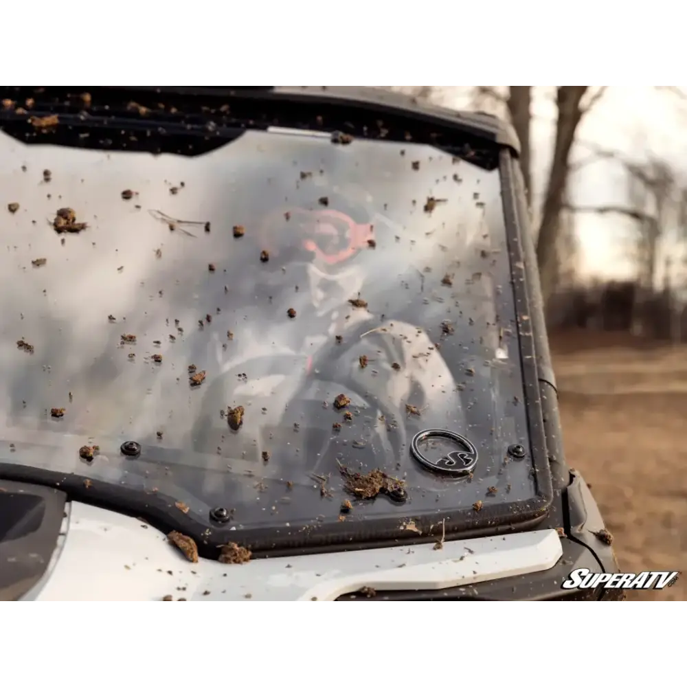 CAN-AM MAVERICK R UTV WINDSCREEN POLYCARBONATE SuperAtv - WINDSCREEN POLYCARBONATE UTV SXS