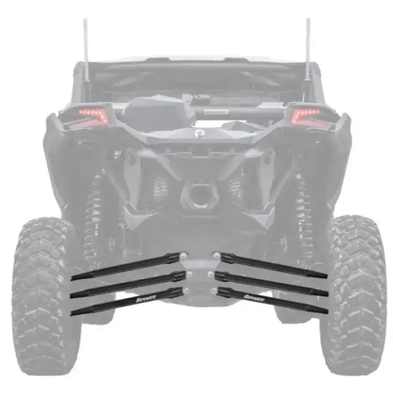 SuperATV Can-Am Maverick X3 Boxed Radius Arm SET, RA-CA-X3-001-02, KIT CONTAINS 6 ARMS