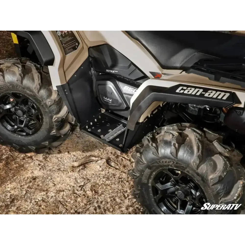 CAN - AM OUTLANDER FOOTWELLS Many ModelsSteal FootwellsMud Hawgz Uk