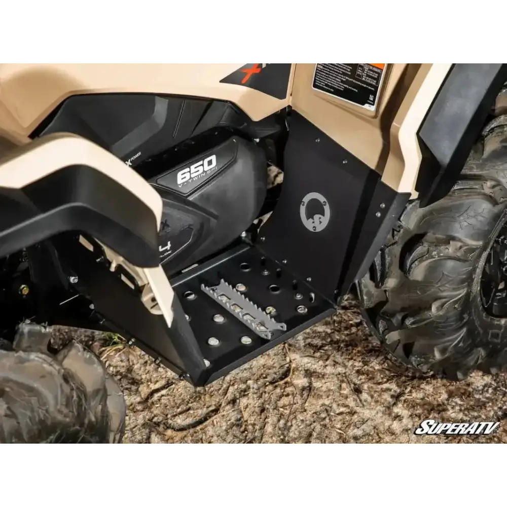 CAN - AM OUTLANDER FOOTWELLS Many ModelsSteal FootwellsMud Hawgz Uk