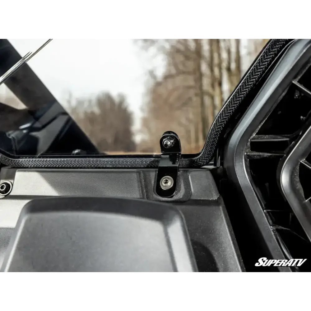 CANAM MAVERICK R UTV REAR WINDSCREEN POLYCARBONATE SuperAtv - Utv sxs windscreens