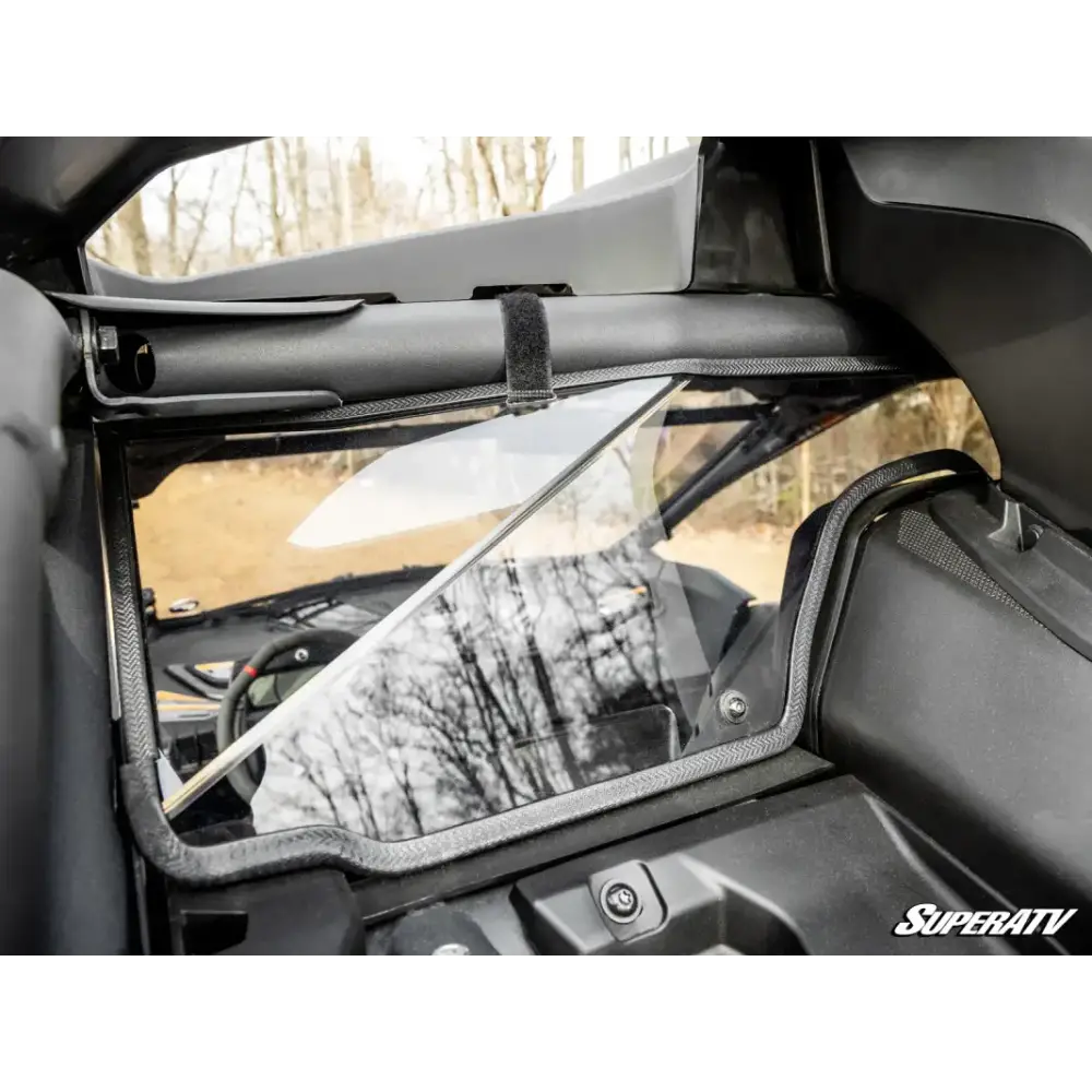 CANAM MAVERICK R UTV REAR WINDSCREEN POLYCARBONATE SuperAtv - Utv sxs windscreens