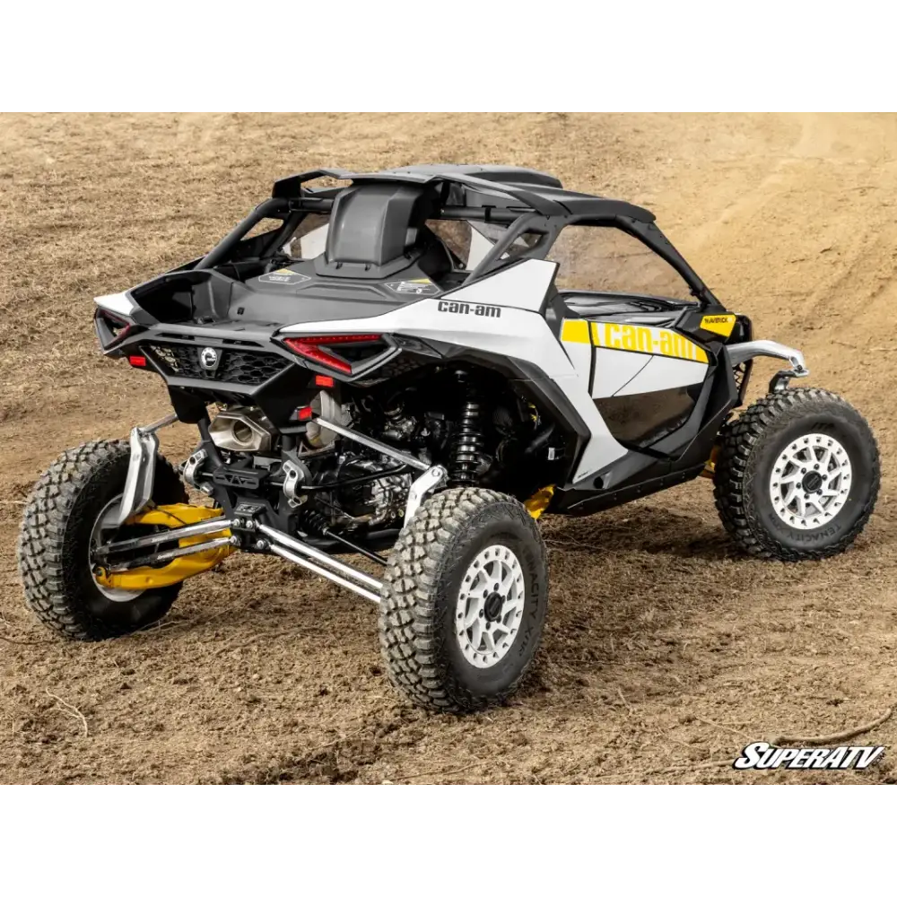 CANAM MAVERICK R UTV REAR WINDSCREEN POLYCARBONATE SuperAtv - Utv sxs windscreens