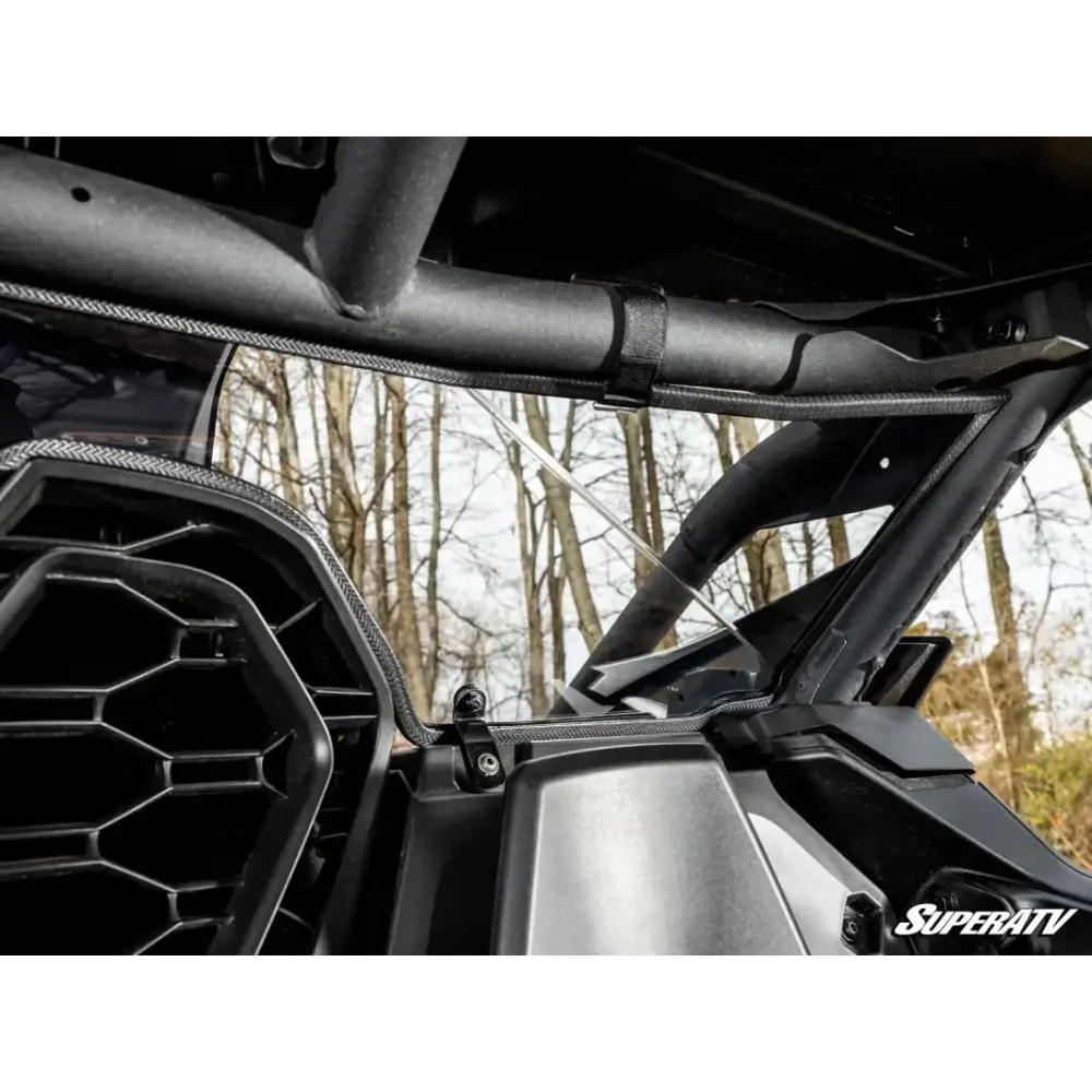 CANAM MAVERICK R UTV REAR WINDSCREEN POLYCARBONATE SuperAtv - Utv sxs windscreens