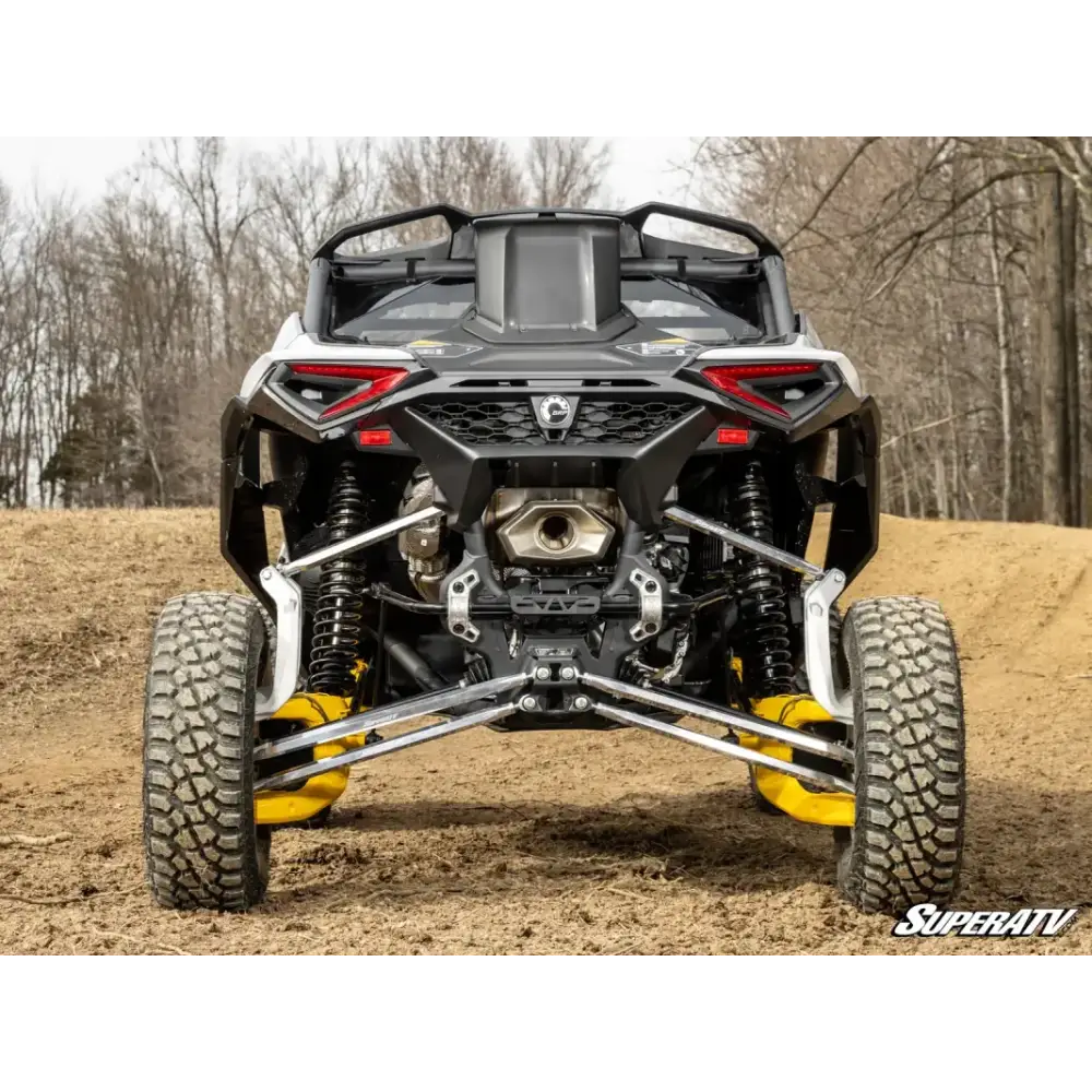 CANAM MAVERICK R UTV REAR WINDSCREEN POLYCARBONATE SuperAtv - Utv sxs windscreens