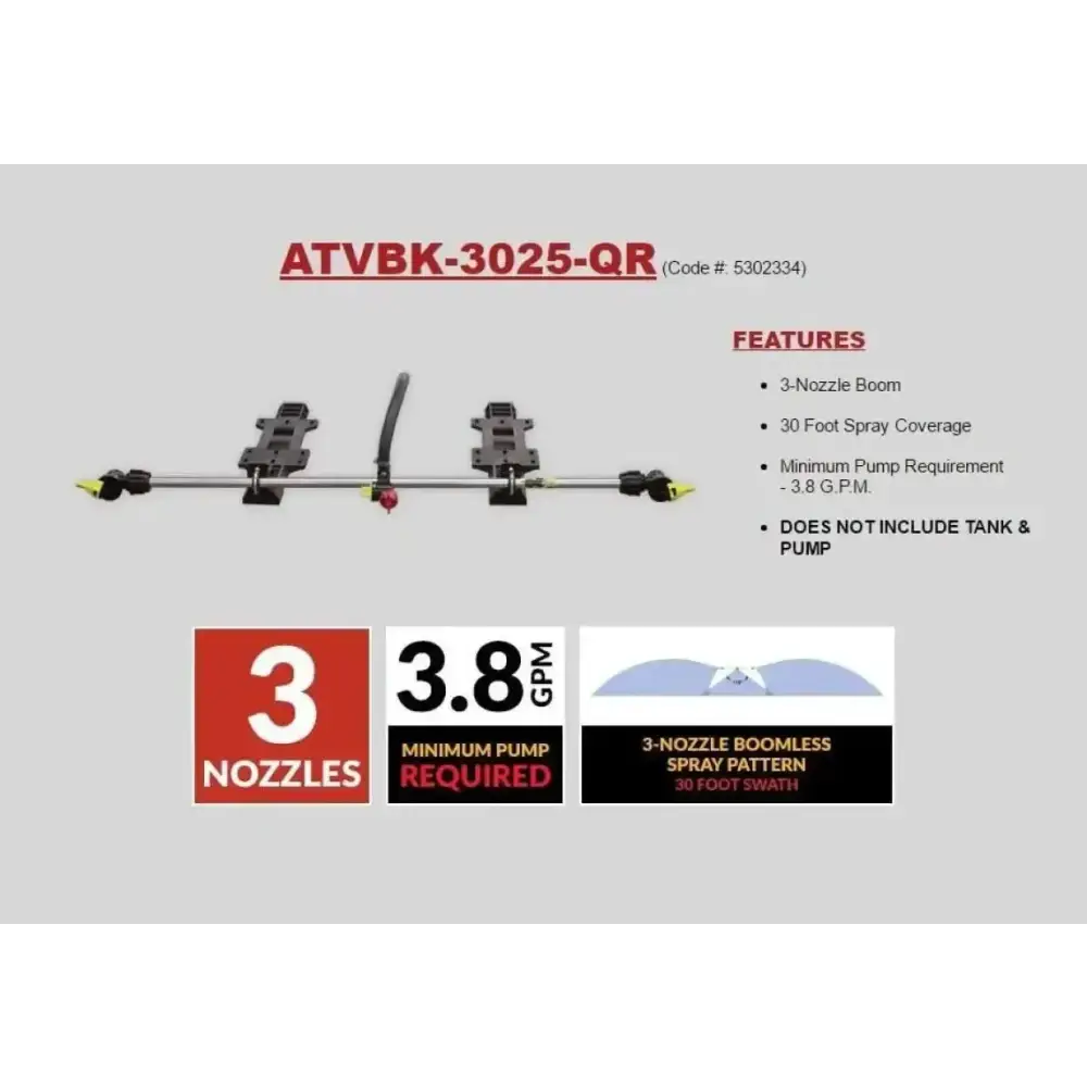 Fimco Spray Boom Kit – ATVBK3025 - QR (Quick Release)Vehicle Parts & Accessories:ATV, Side - by - Side & UTV Parts & Accessories:Body & Frame:Body Parts, Doors & Fenders:FendersMud Hawgz Uk