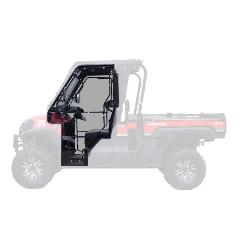 SuperATV Kawasaki Mule Cab Enclosure Doors Clear