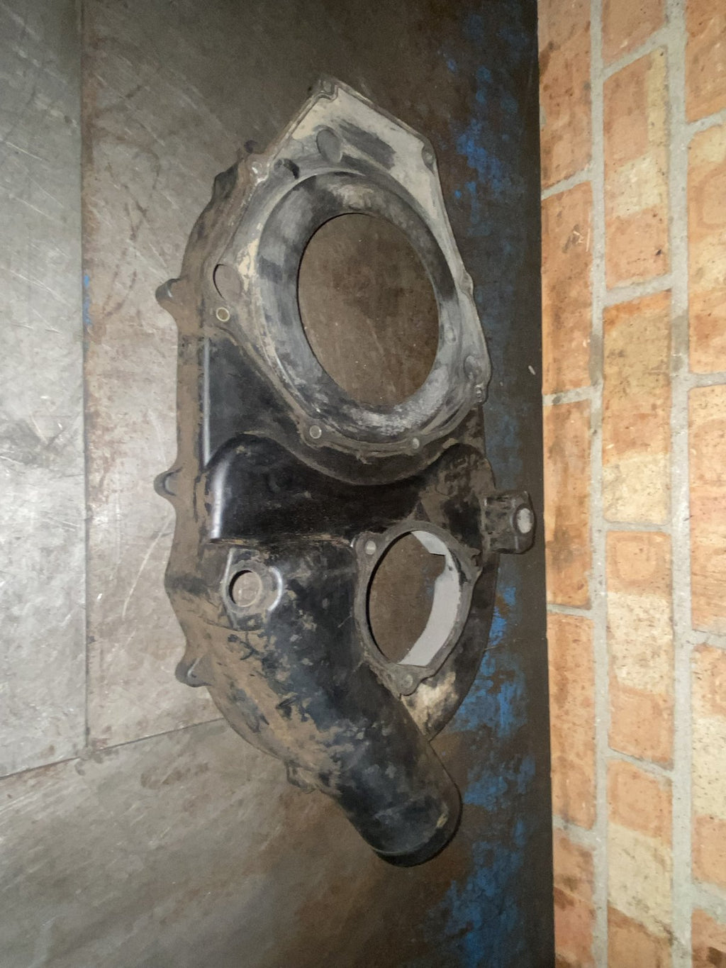 Used Suzuki KingQuad 500 CVT inner clutch cover - top view