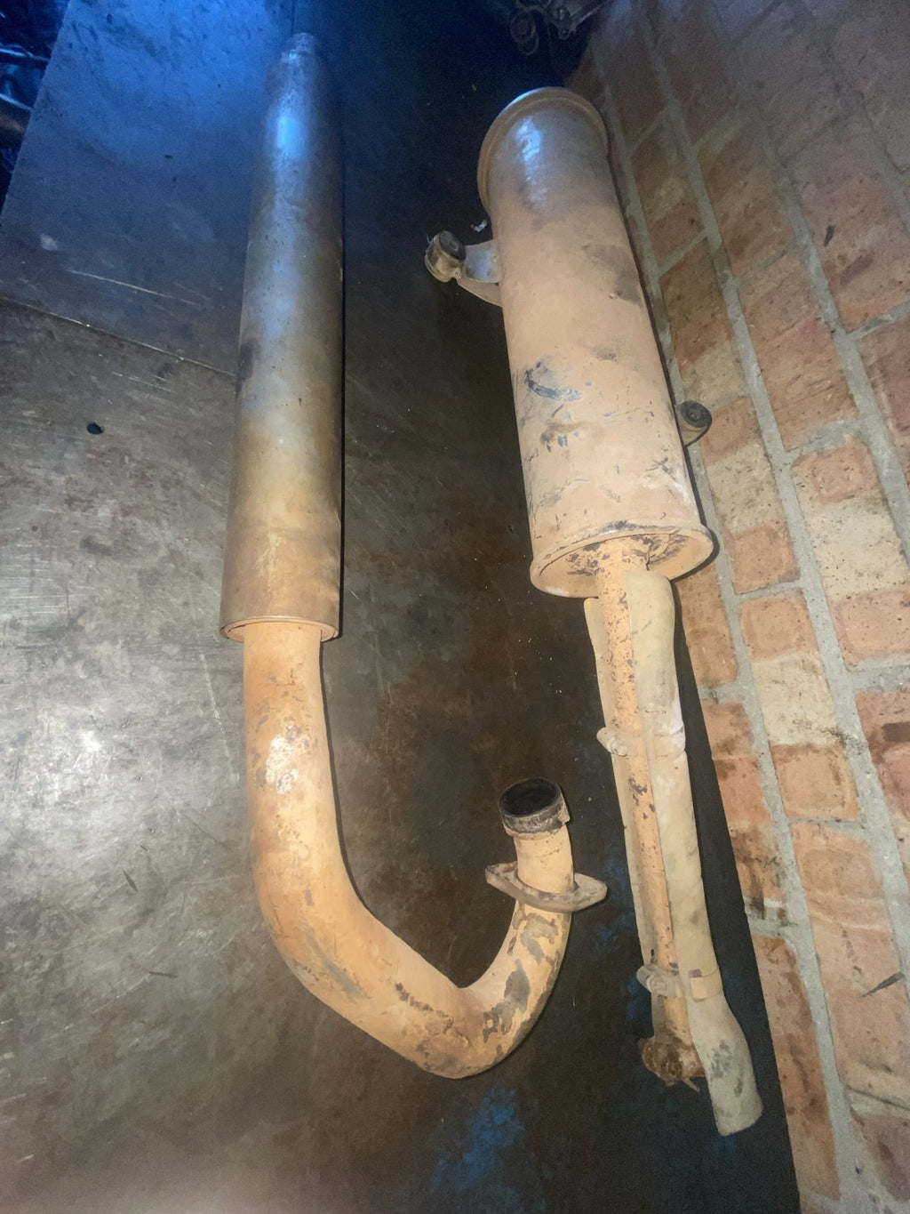 Used Suzuki KingQuad 500 exhaust - full length