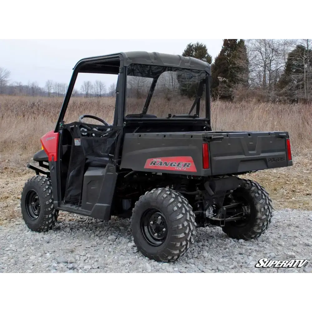 POLARIS RANGER UTV REAR WINDSHIELD POLYCARBONATE Superatv - Utv sxs windscreens