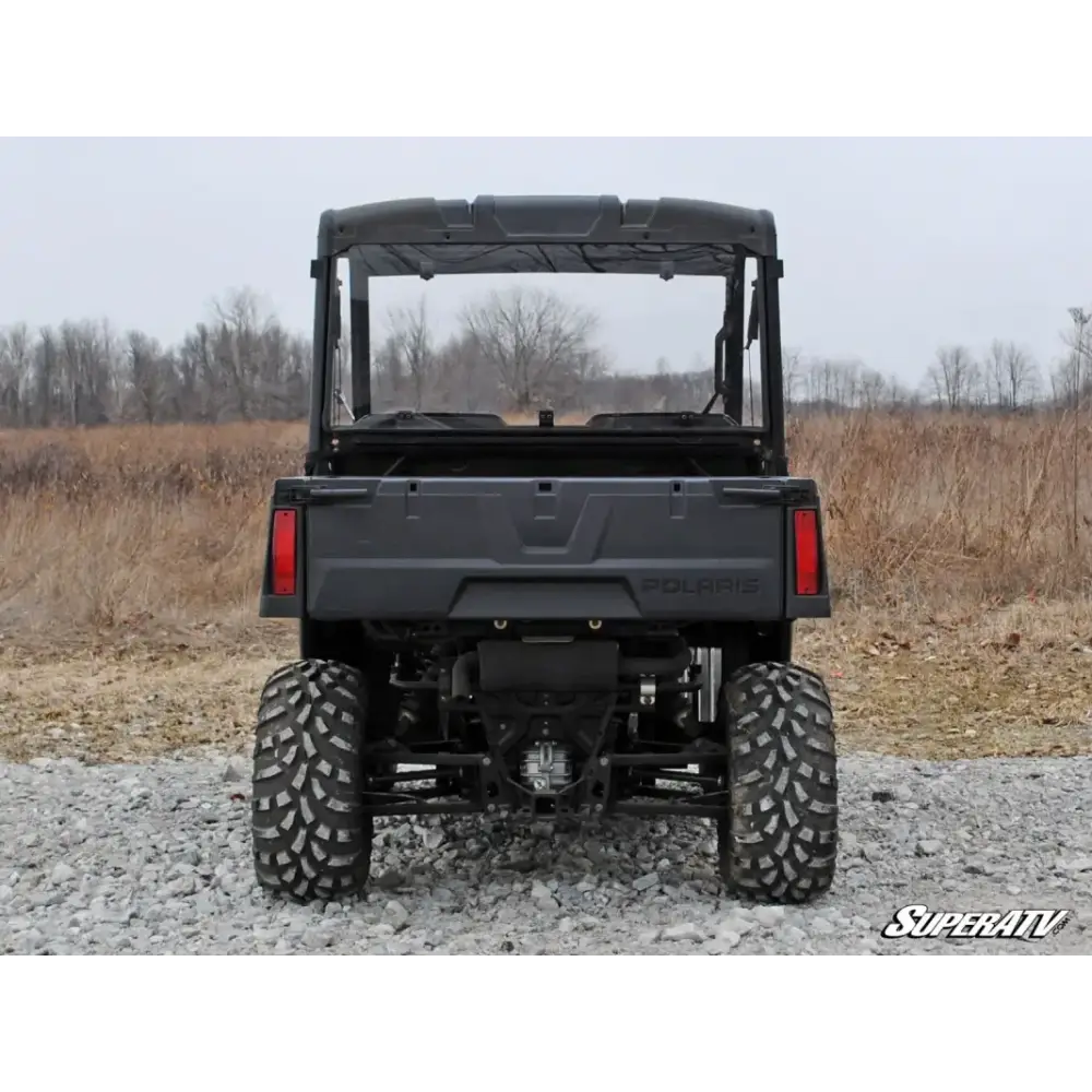 POLARIS RANGER UTV REAR WINDSHIELD POLYCARBONATE Superatv - Utv sxs windscreens