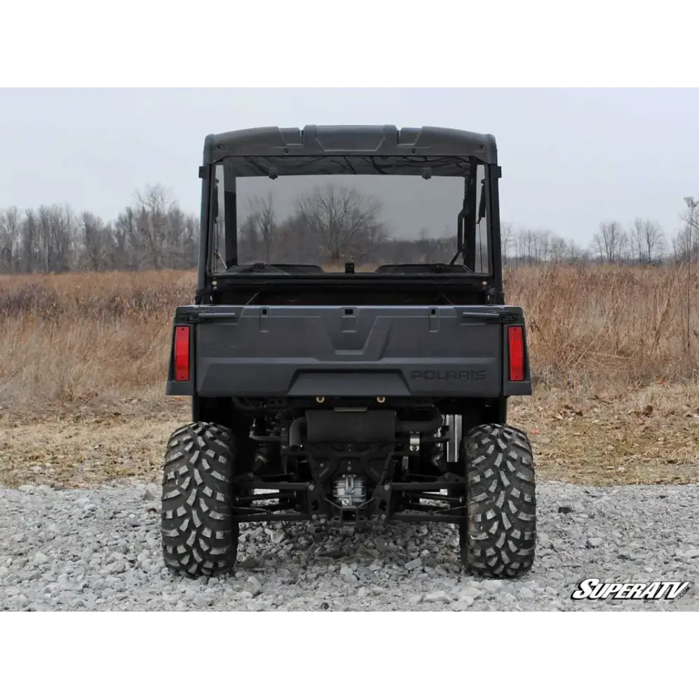 POLARIS RANGER UTV REAR WINDSHIELD POLYCARBONATE Superatv - Utv sxs windscreens