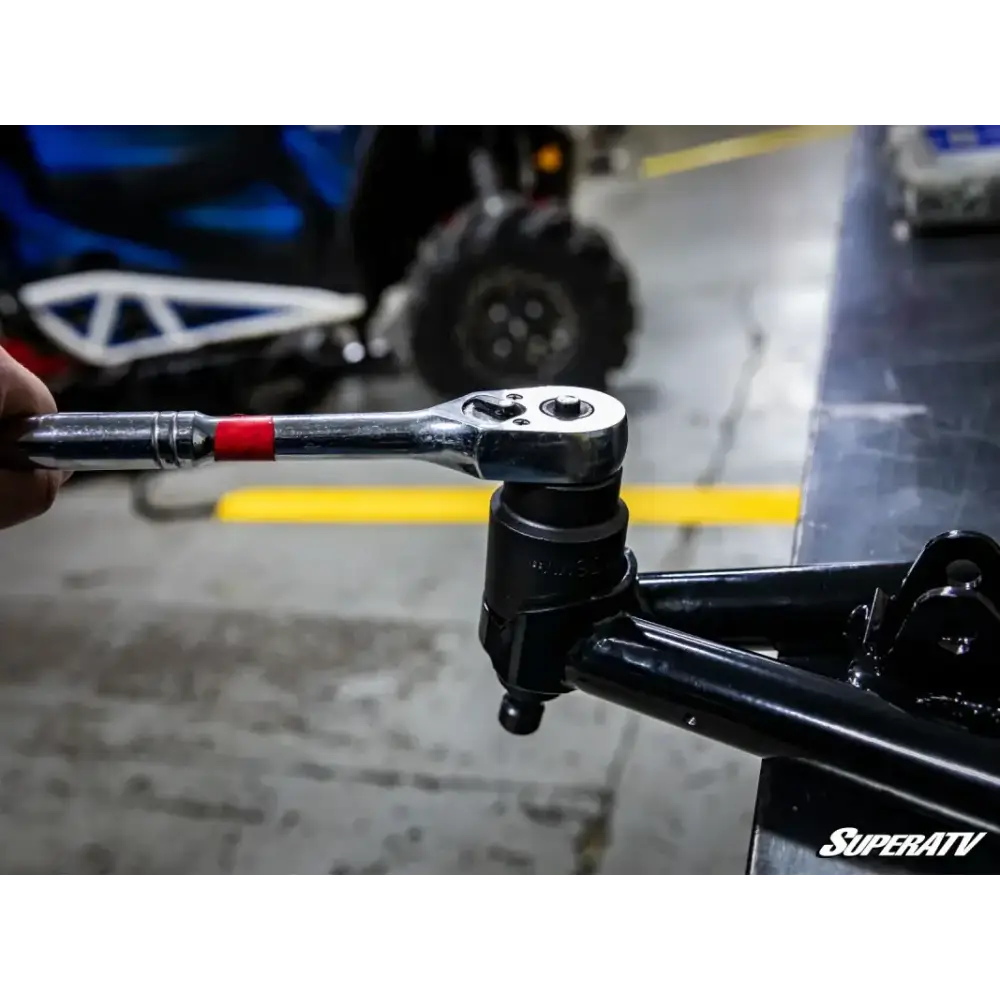 Polaris RZR XP Turbo Front A-Arms Chromoly SUPER ATV AA-P-RZRXPT-CHC1.5-TBJ-02 BUSHINGS AND BALL JOINT INCLUDED - Utv