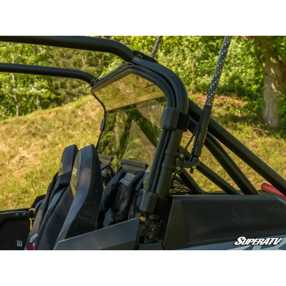 POLARIS RZR XP TURBO S UTV REAR WINDSHIELD POLYCARBONATE SuperAtv - Utv sxs windscreens