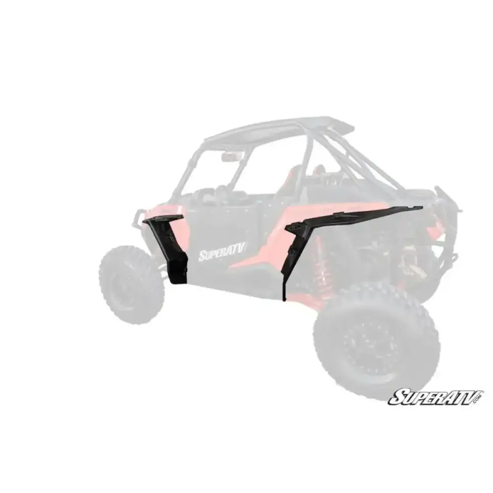SuperATV POLARIS XP TURBO/1000 HD WHEEL ARCH FENDER FLARES MUD GUARDS