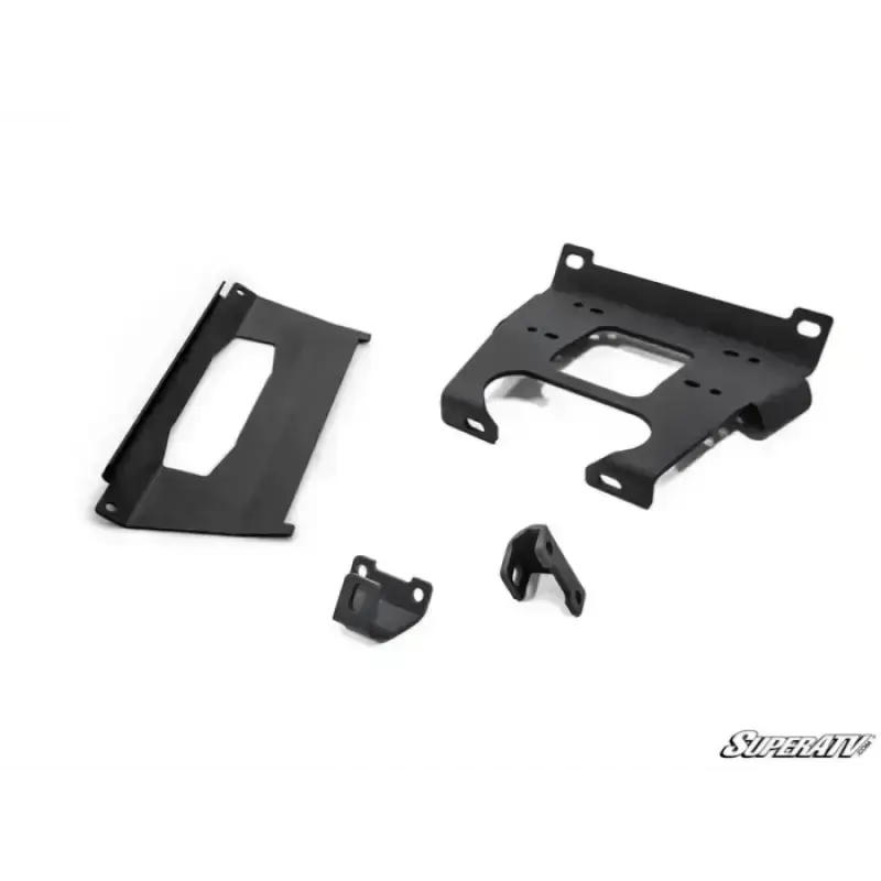 POLARIS XP TURBO WINCH MOUNT PLATE, SUPERATV
