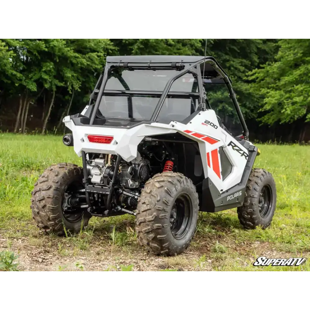 REAR WINDSHIELD POLYCARBONATE POLARIS RZR 200 UTV WINDSHIELD - Utv Sxs Rear Windscreen