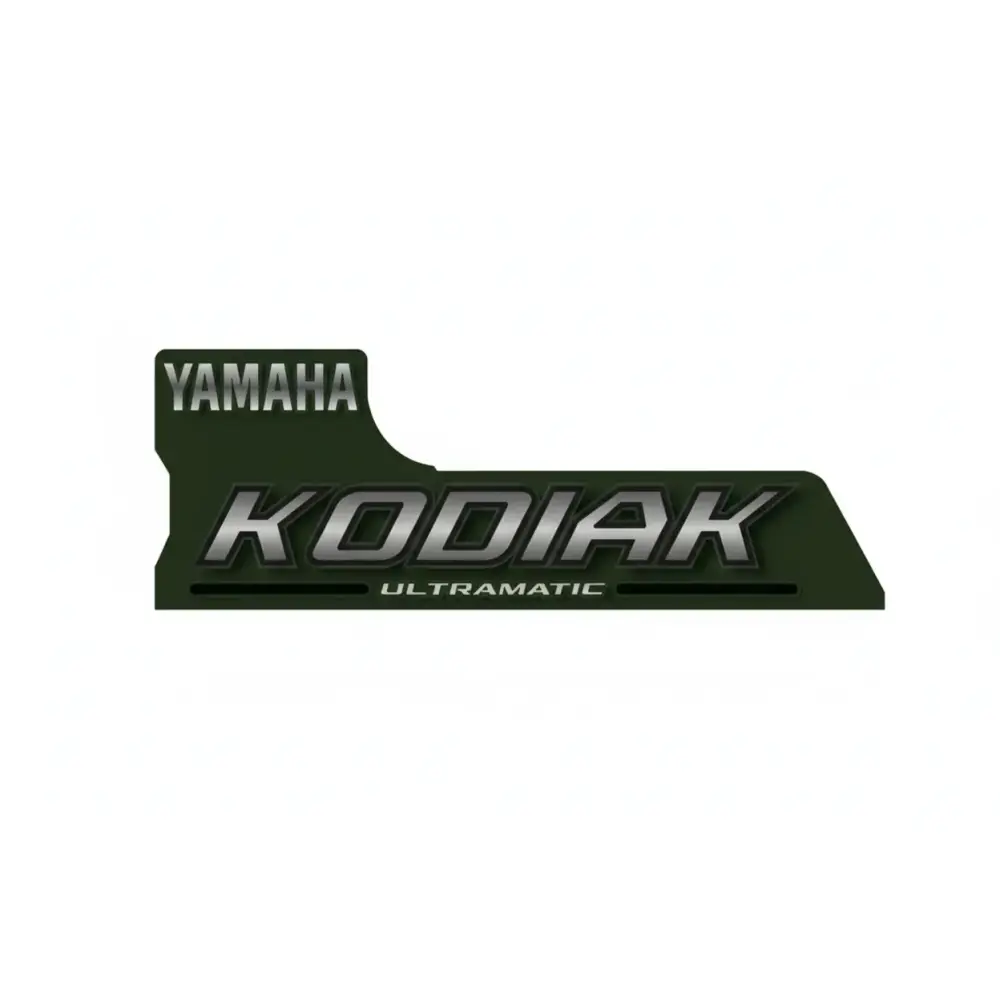 Sticker | Yamaha | Kodiak 400/450 Ultramatic | L/H Tank | GreenVehicle Parts & Accessories:ATV, Side - by - Side & UTV Parts & Accessories:Body & Frame:Body Parts, Doors & Fenders:FendersMud Hawgz Uk