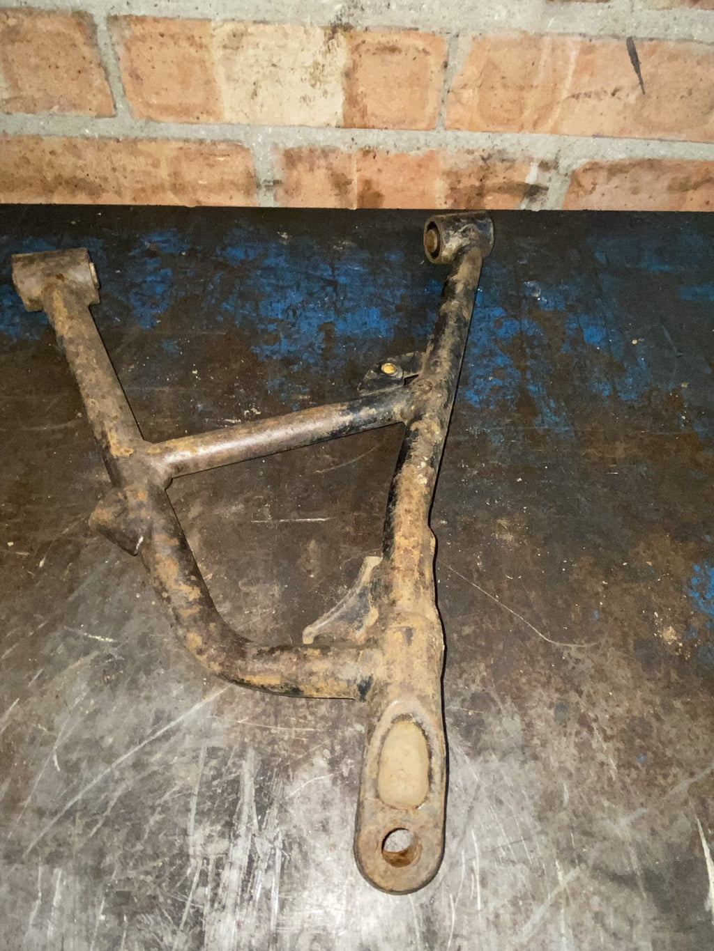 Used Honda TRX front left lower A-arm - underside