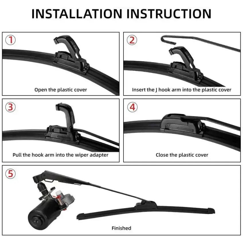 Windscreen Wiper and Washer Kit | Universal