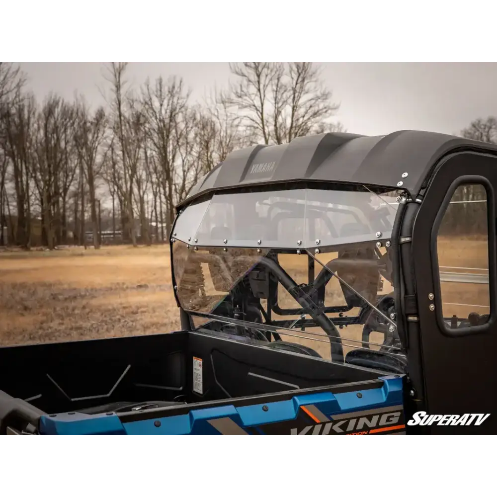 YAMAHA VIKING VI UTV REAR WINDSHIELD POLYCARBONATE SuperAtv - WINDSCREEN POLYCARBONATE UTV SXS