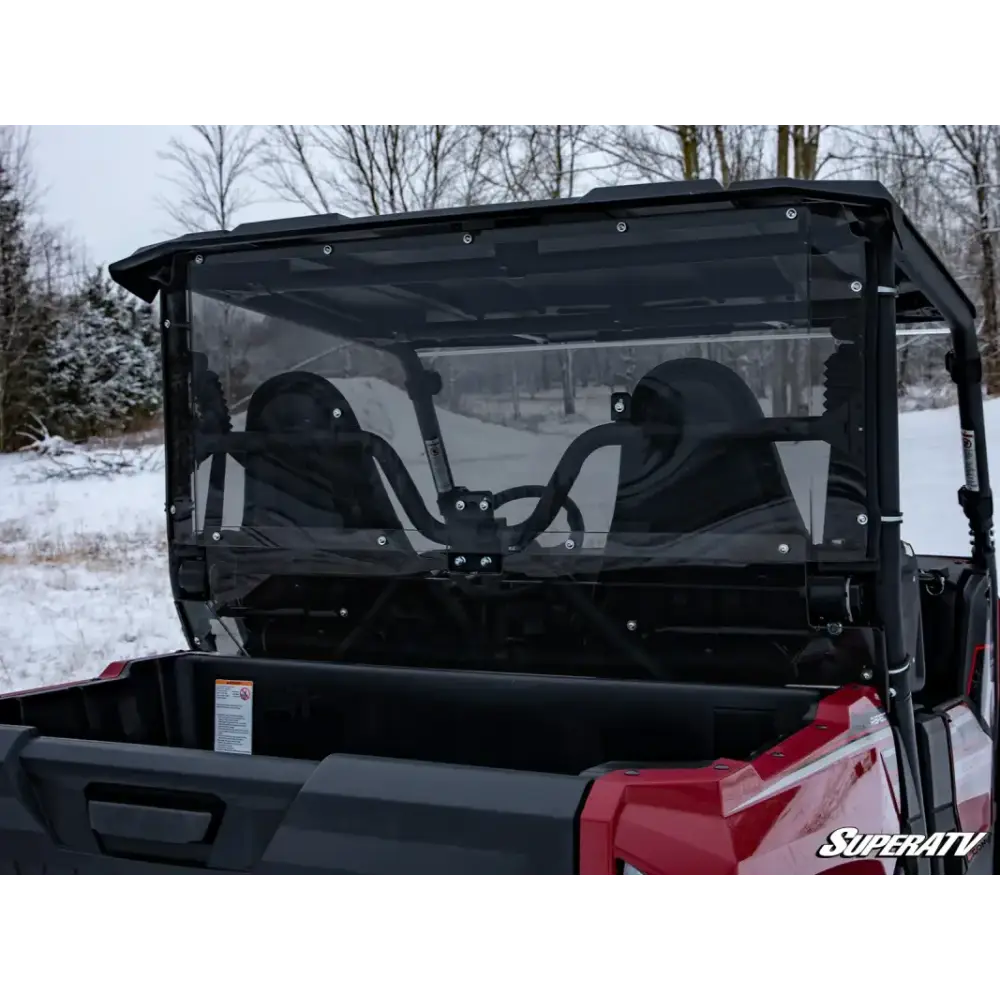 YAMAHA WOLVERINE UTV REAR WINDSHIELD POLYCARBONATE SuperAtv - WINDSCREEN POLYCARBONATE UTV SXS